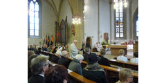 Festgottesdienst zum 50jahrigen Priesterjubiläum von Stadtpfarrer i.R. Geistlichen Rat Ulrich Trzeciok (Foto: Karl-Franz Thiede)